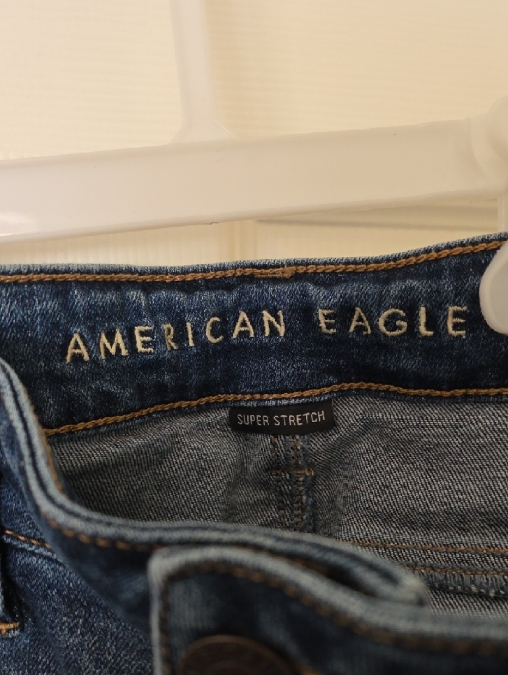 American Eagle Outfitters Blue Flare Jeans + Black Slim Pair - Picture 4 of 14